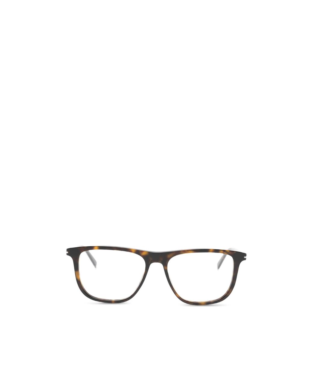 Gucci White Eyewear Square Frame Glasses for men