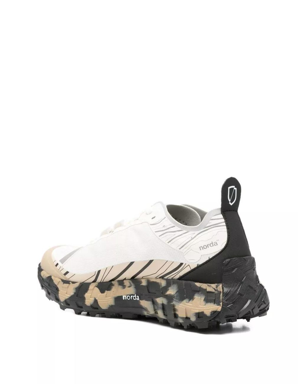 Norda White 001 Trail Sneakers