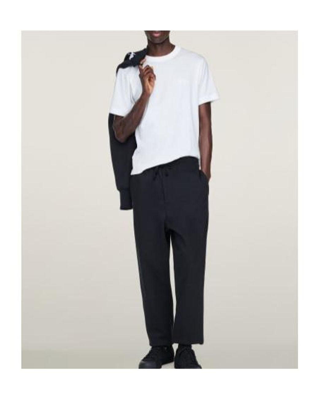 Y-3 White Slim Short Sleeved T-Shirt for men