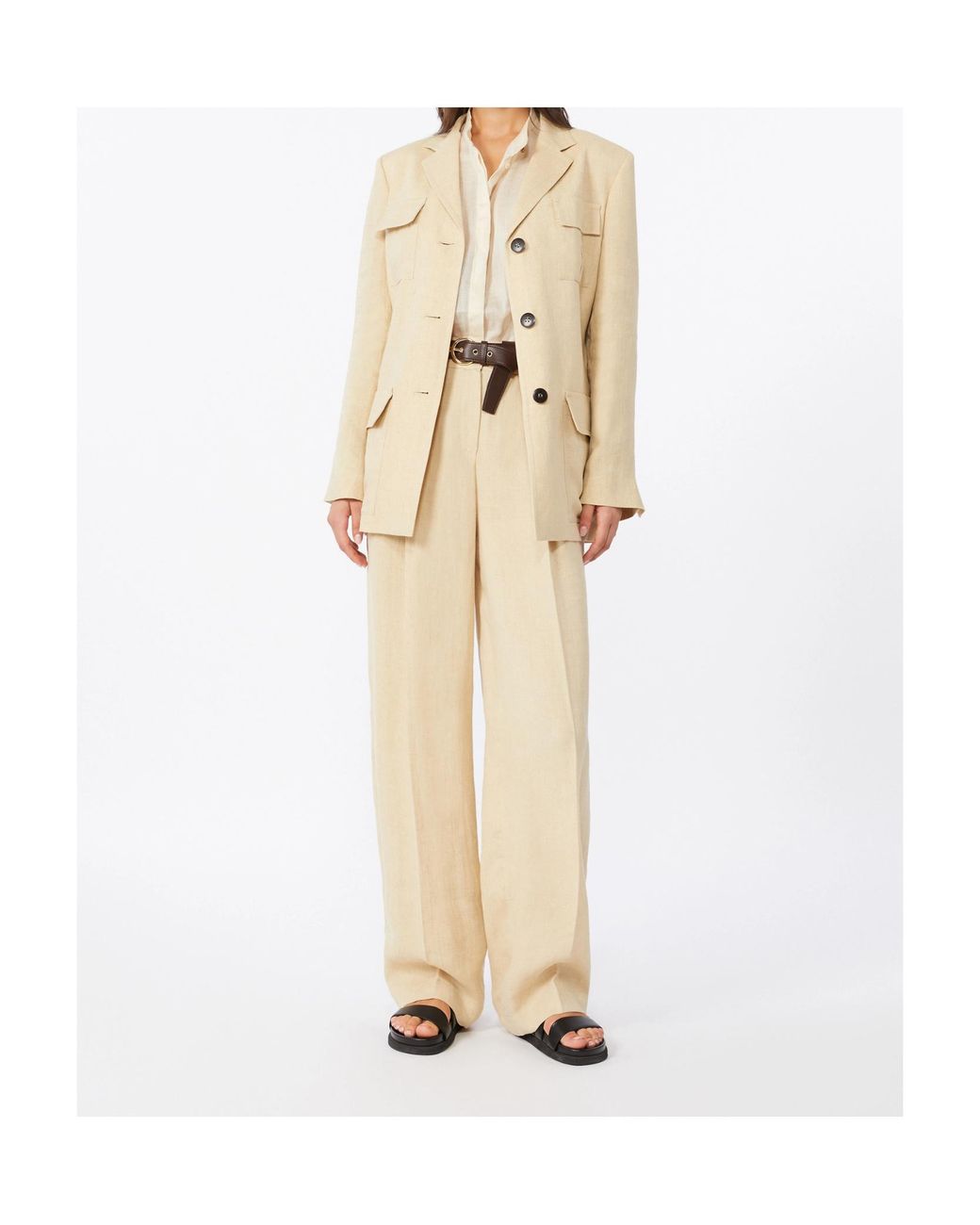 Max Mara White Long Sleeve Shirt