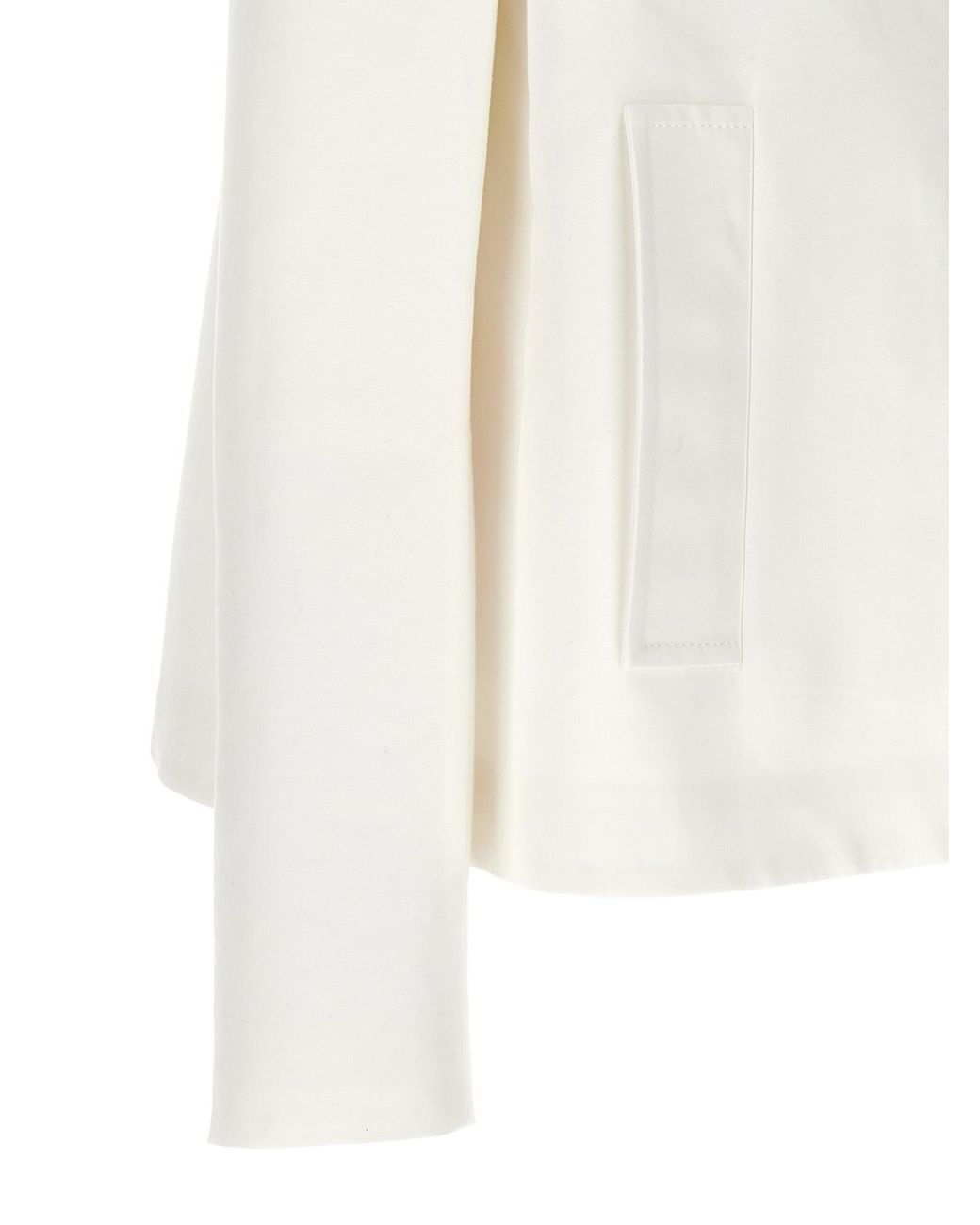 Marni White Flared Blazer
