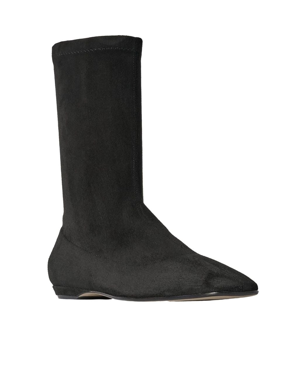 The Row Black Cindy Stretch Boot