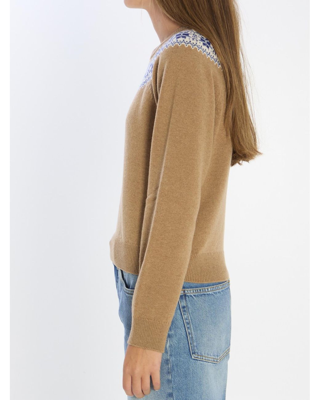 Céline Natural Crew Neck Sweater