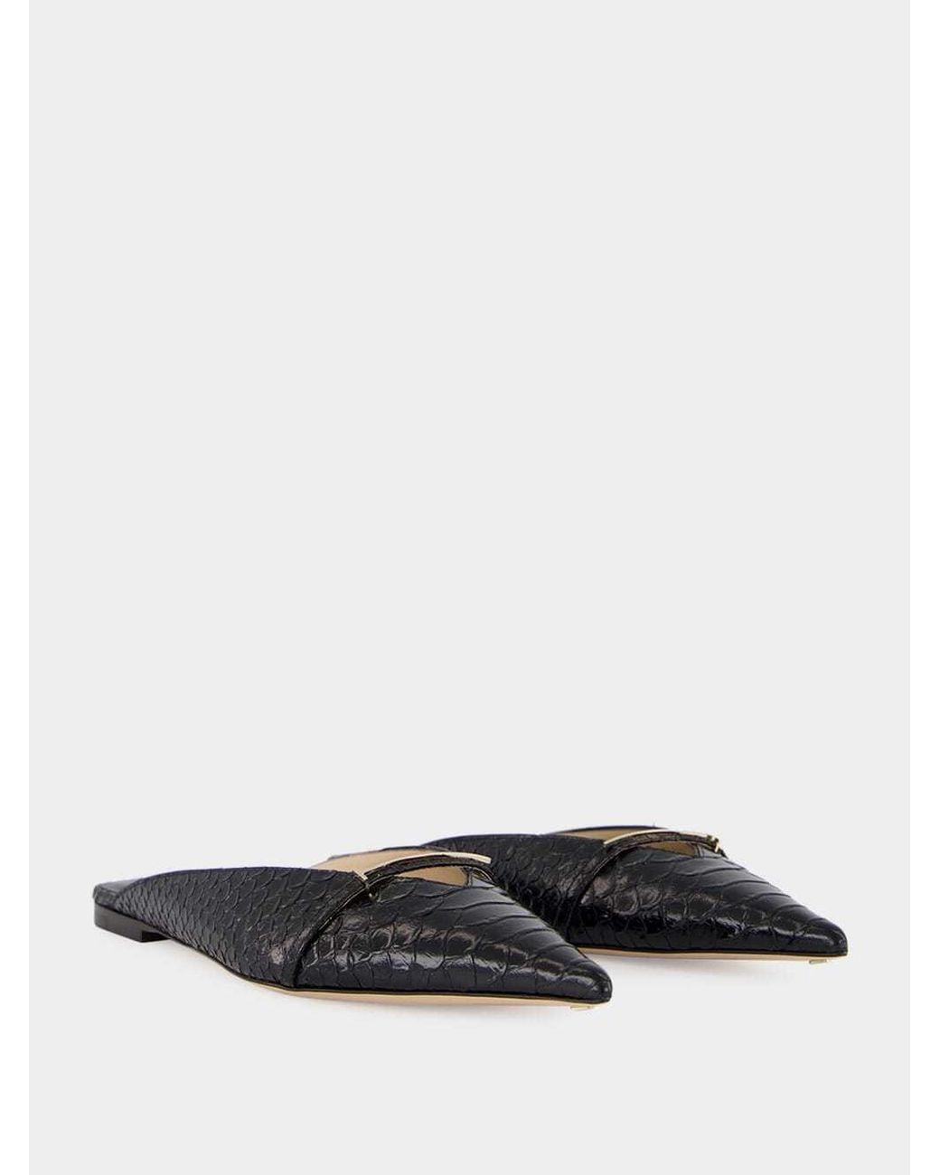 Tom Ford Black Julianne Pointed Toe Mules