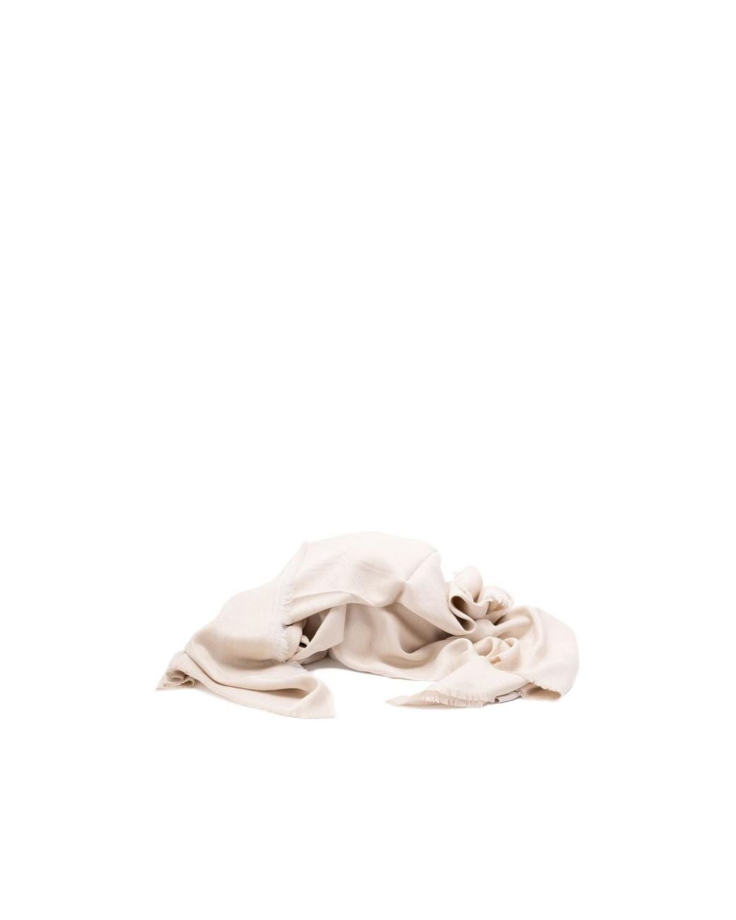 Elisabetta Franchi White Logo Pattern Scarf