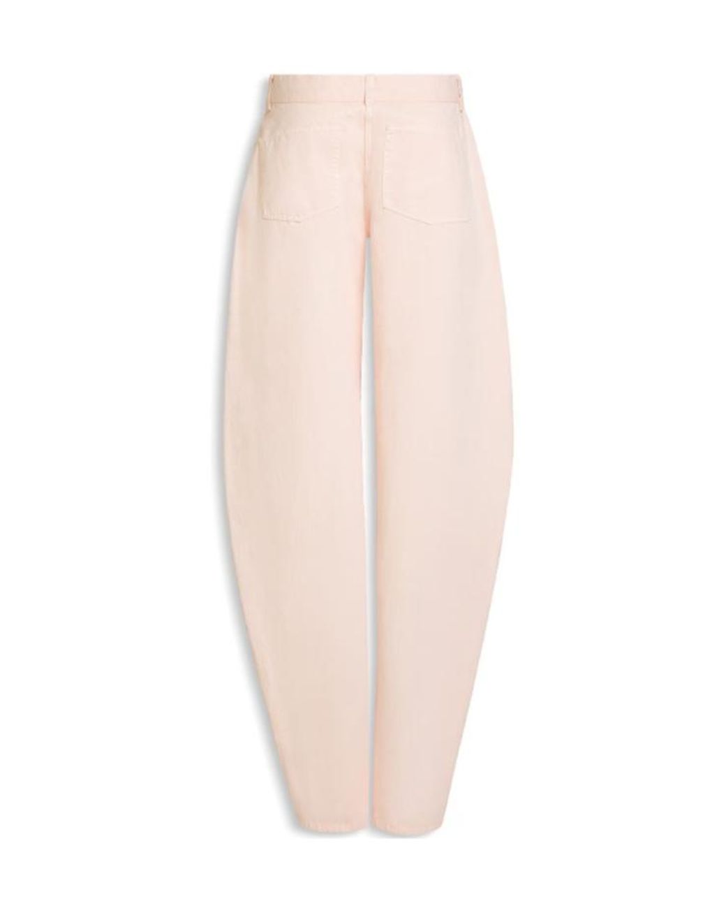 Alaïa White Alaïa High-Rise Wide-Leg Pants
