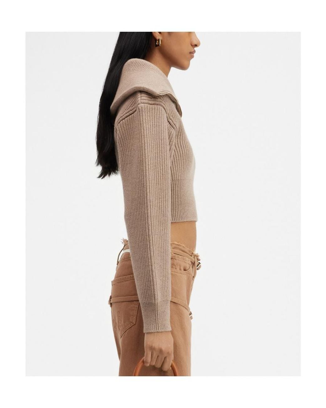 Jacquemus Natural La Maille Risoul Merino Jumper