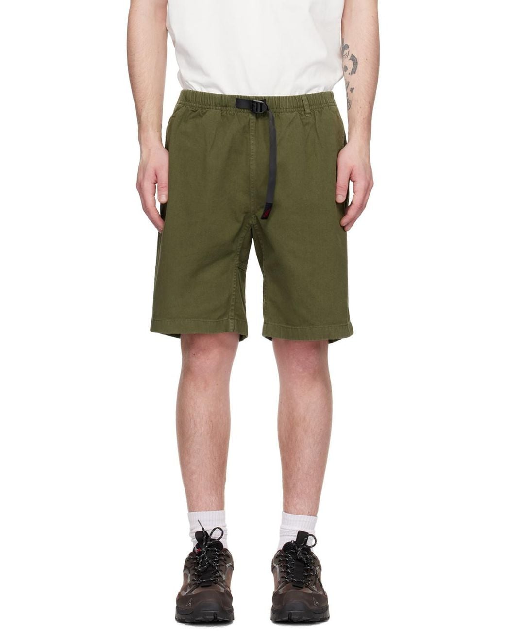 Gramicci Green G Shorts for men