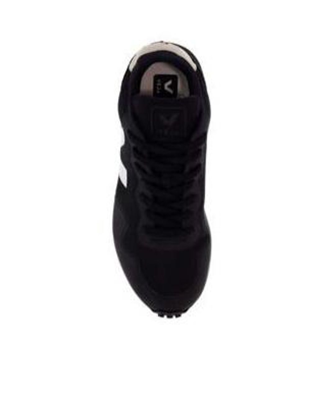 Veja Black B-Mesh Logo Detailed Low-Top Sneakers