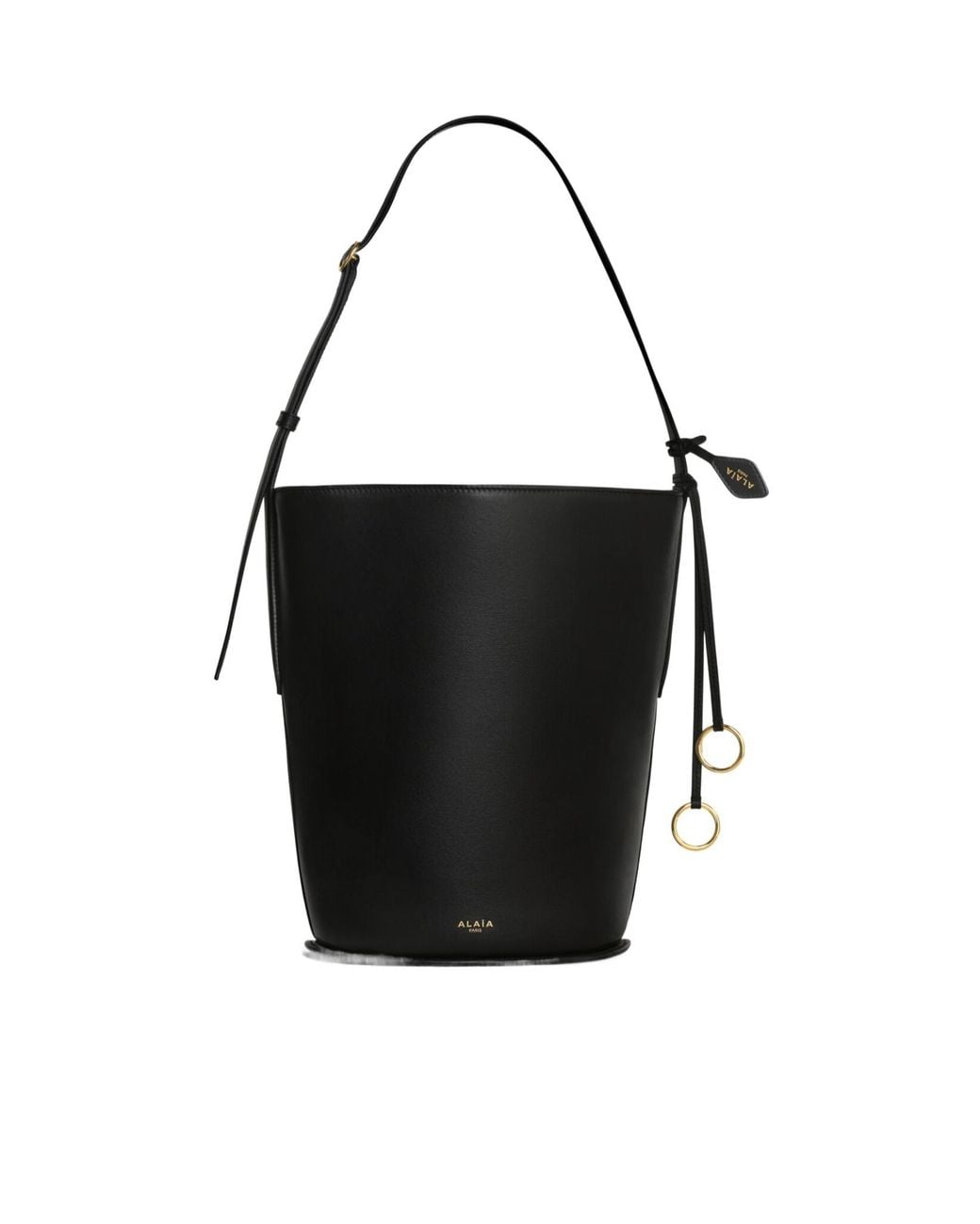 Alaïa Black Alaïa Hip Small Bucket Bag