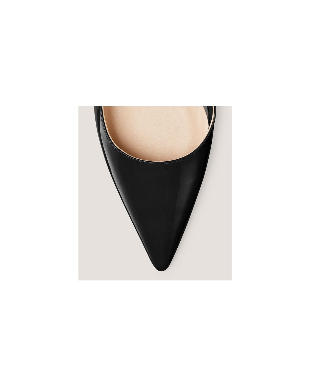 Stuart Weitzman Black Stuart 75Mm Leather Pumps