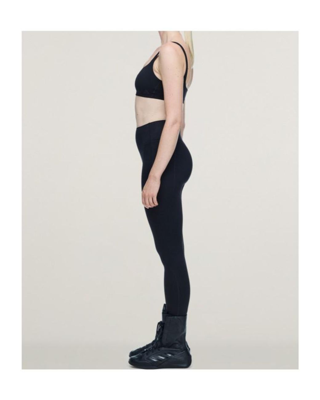 Adidas Black X Entire Studios Optime Training 7/8 Leggings