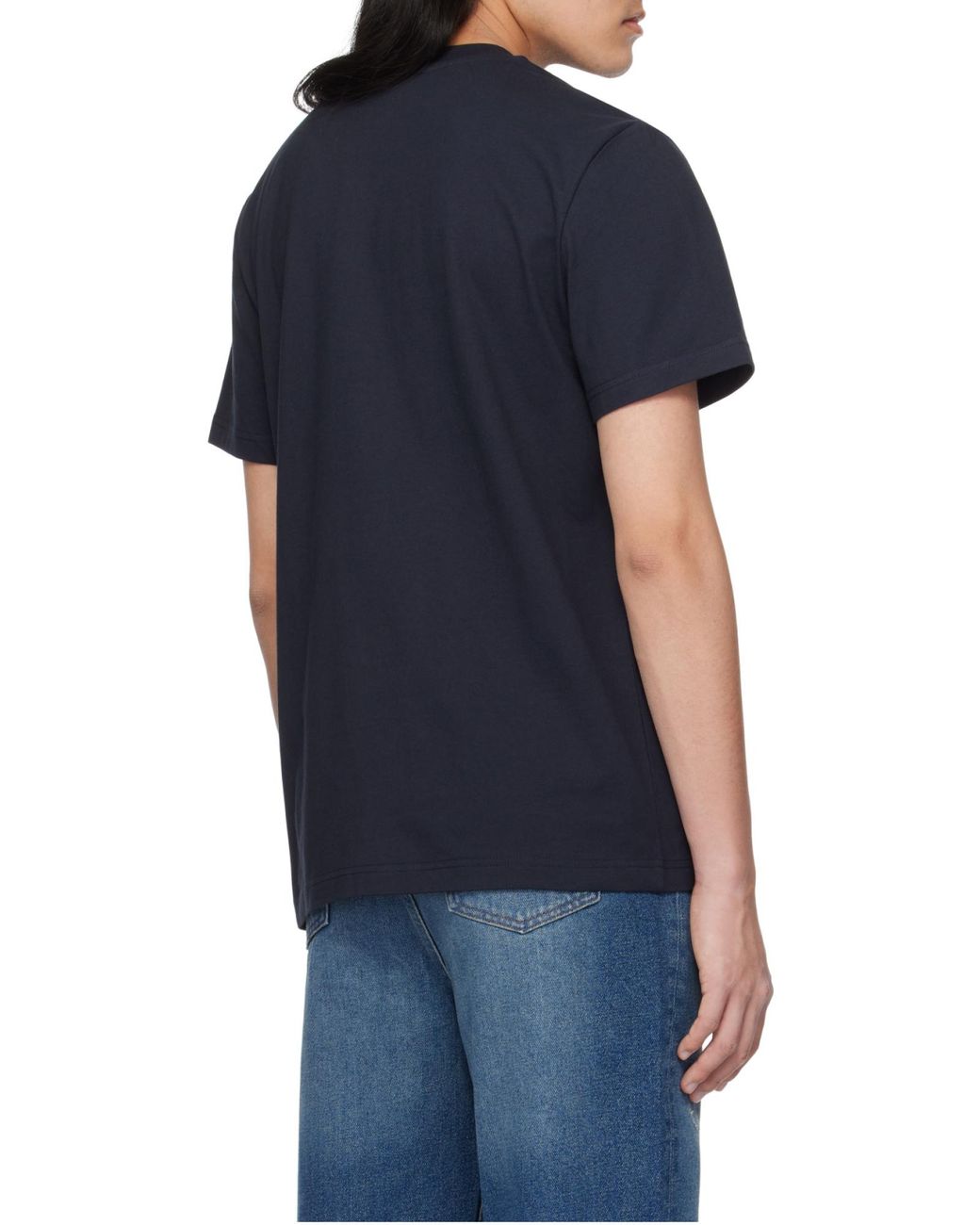 A.P.C. Black T-Shirts for men