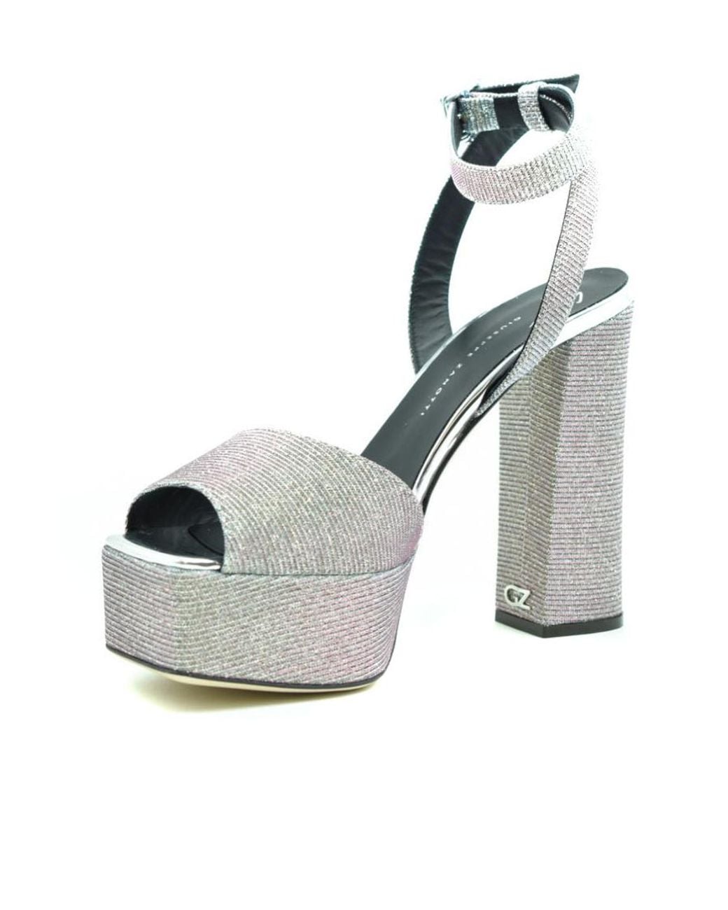 Giuseppe Zanotti Gray High Heel Sandals
