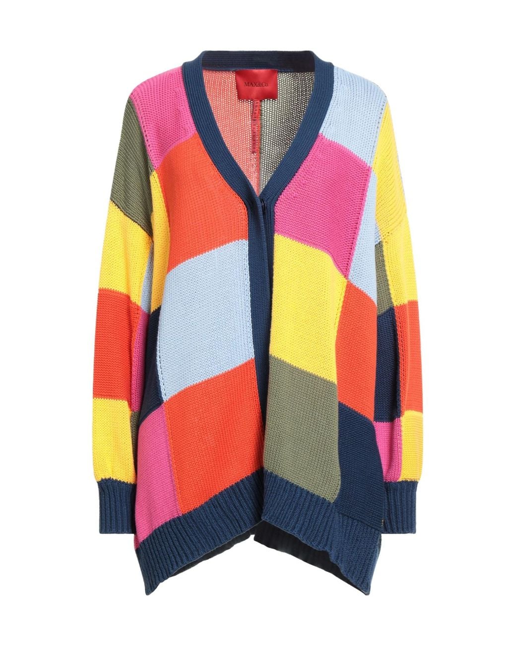 MAX&Co. Pink V-Neck Knitted Cardigan