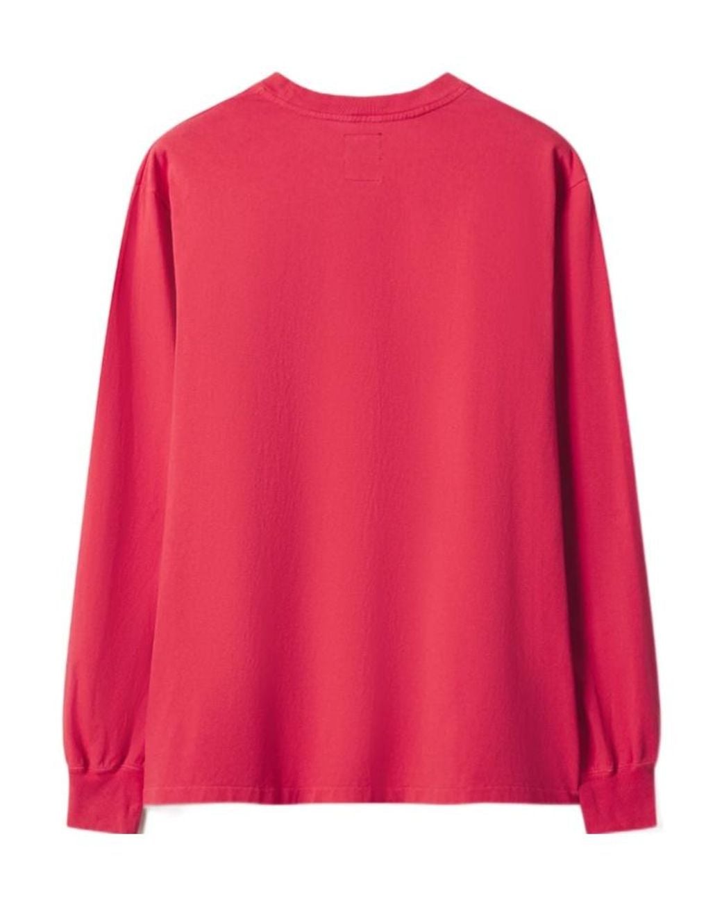 Maison Kitsuné Pink X Kuro Faded Long Sleeve Tee for men