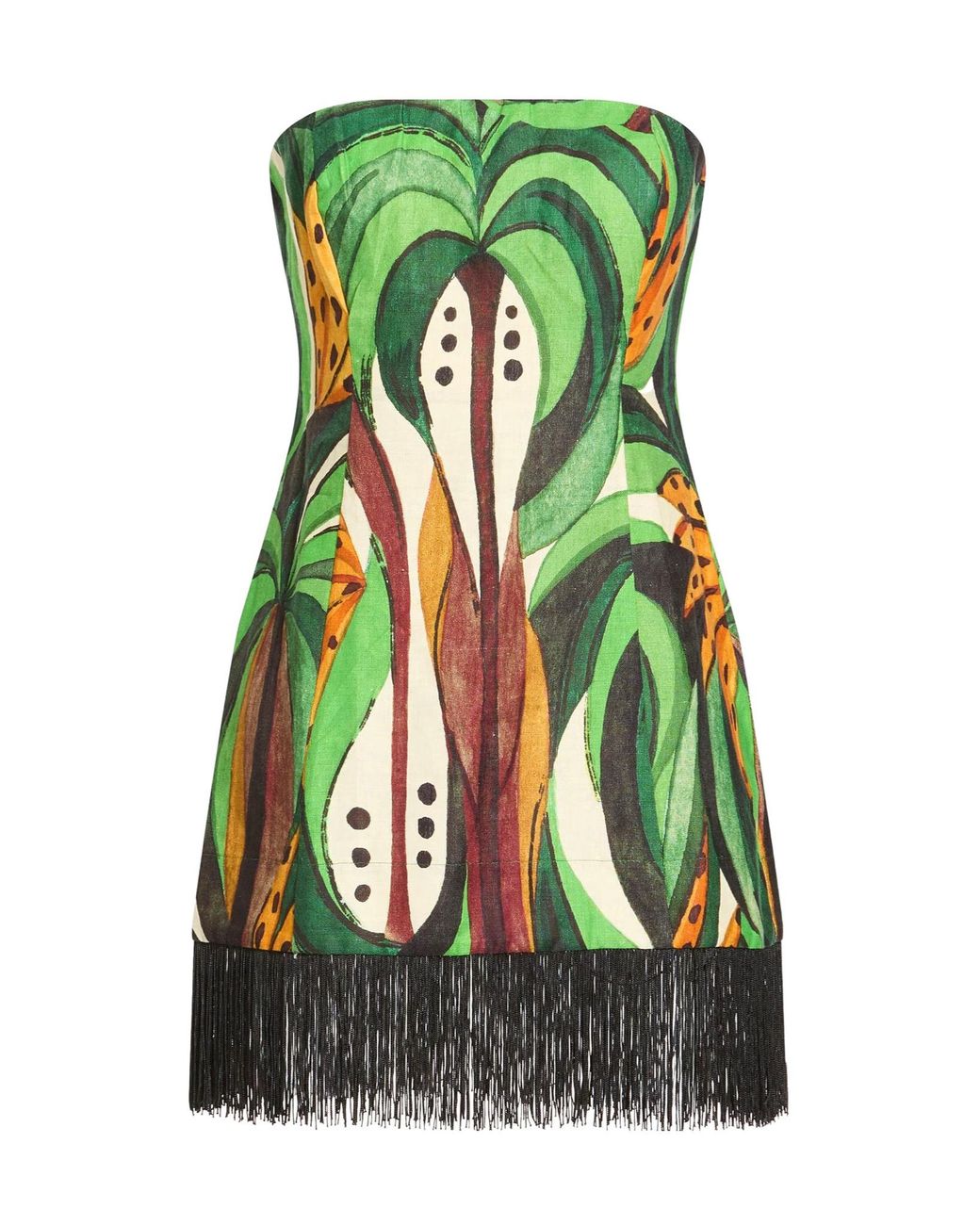 Farm Rio Green Sleeveless Top