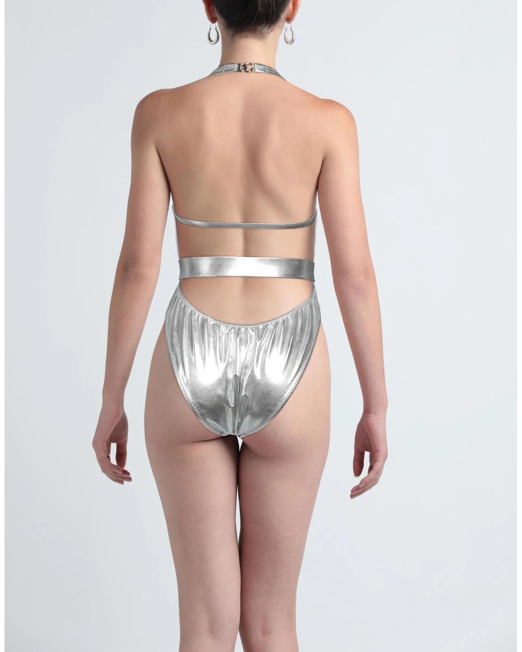 Dolce & Gabbana Metallic One-Piece Swimsuits