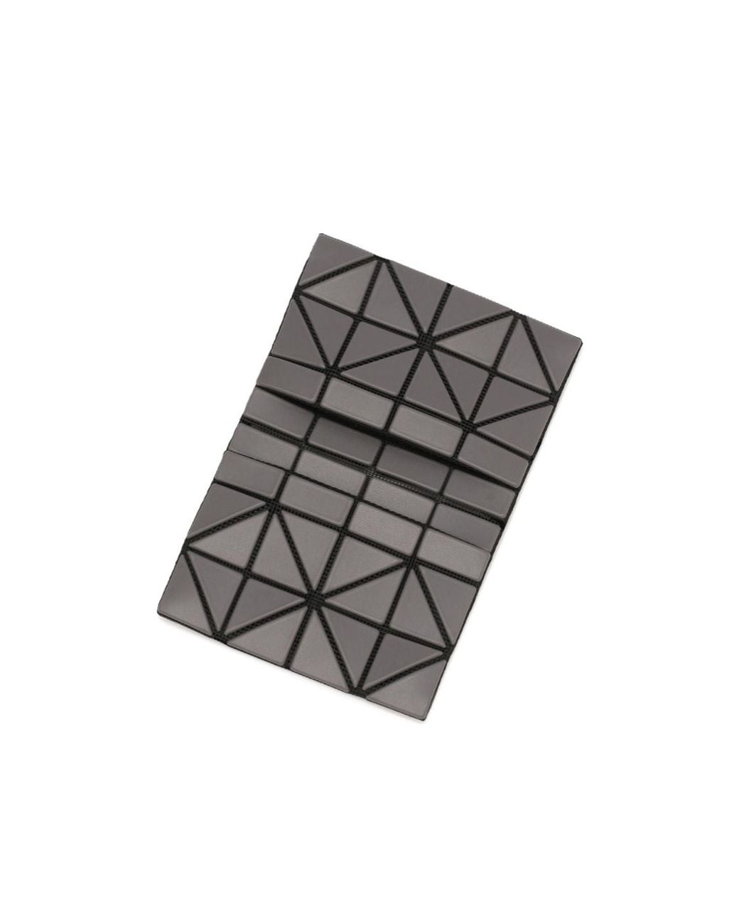 Issey Miyake Gray Card Case Matte Card Case