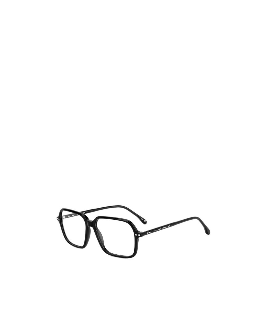 Isabel Marant White Full-Rimmed Plano Lenses