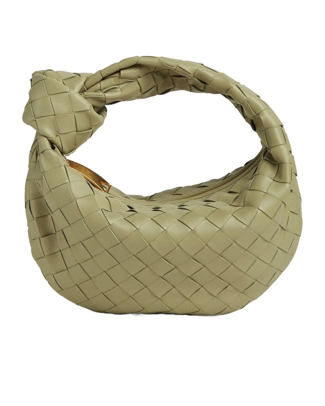 Bottega Veneta Green Mini Jodie Tote Bag
