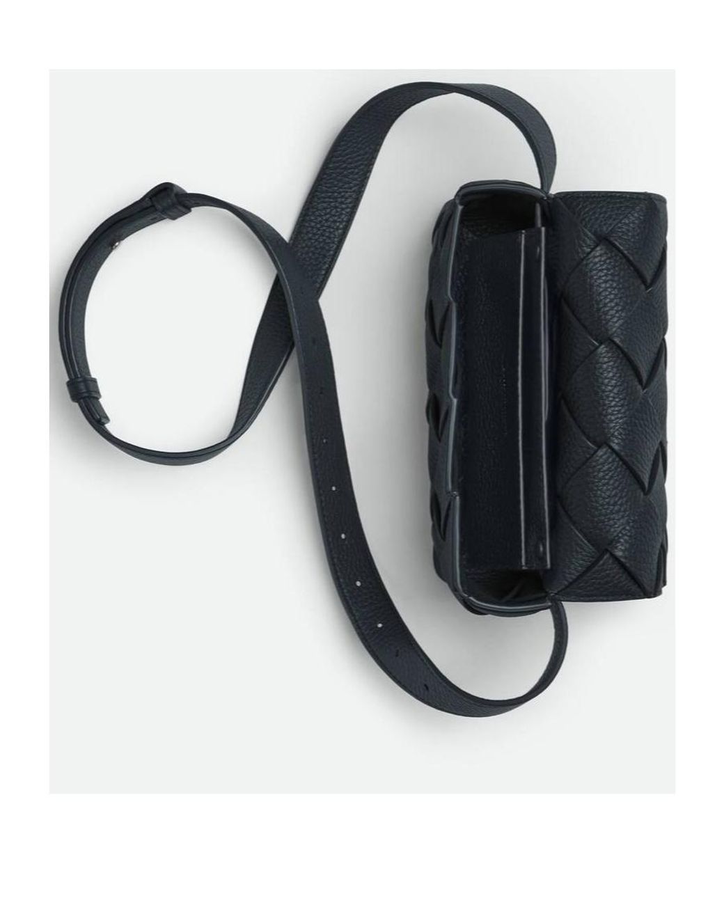 Bottega Veneta Blue Diago Belt Bag for men