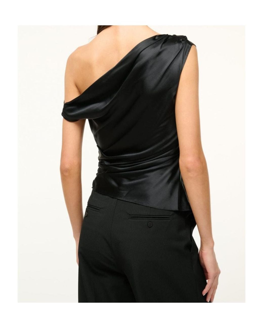 Staud Black Phare Top