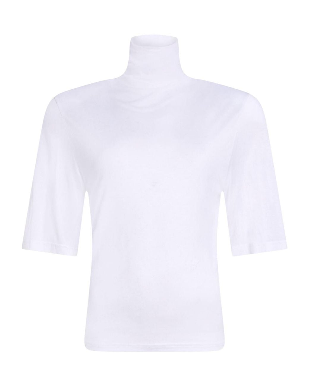 Jacquemus White Solid-Colored T-Shirt