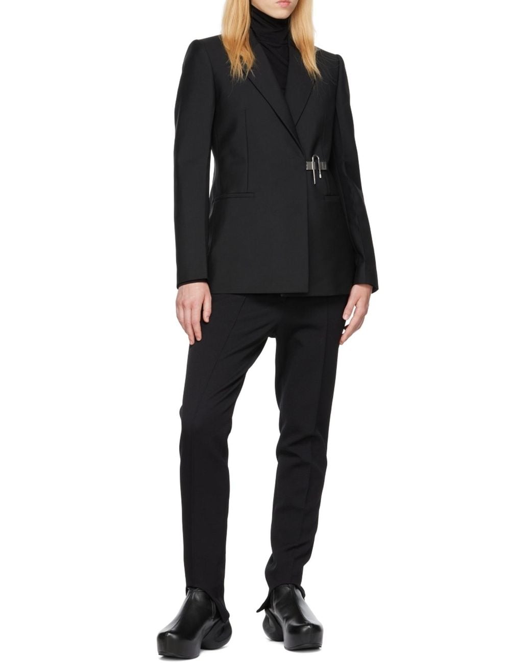 Givenchy Black Turtleneck Knit Jumper