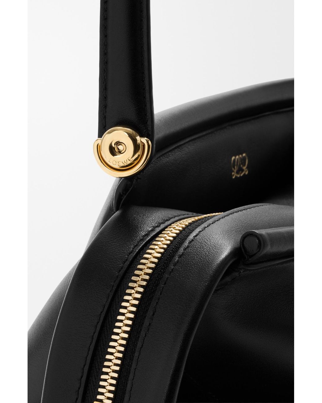 Loewe Black Medium Top Handle Shoulder Bag