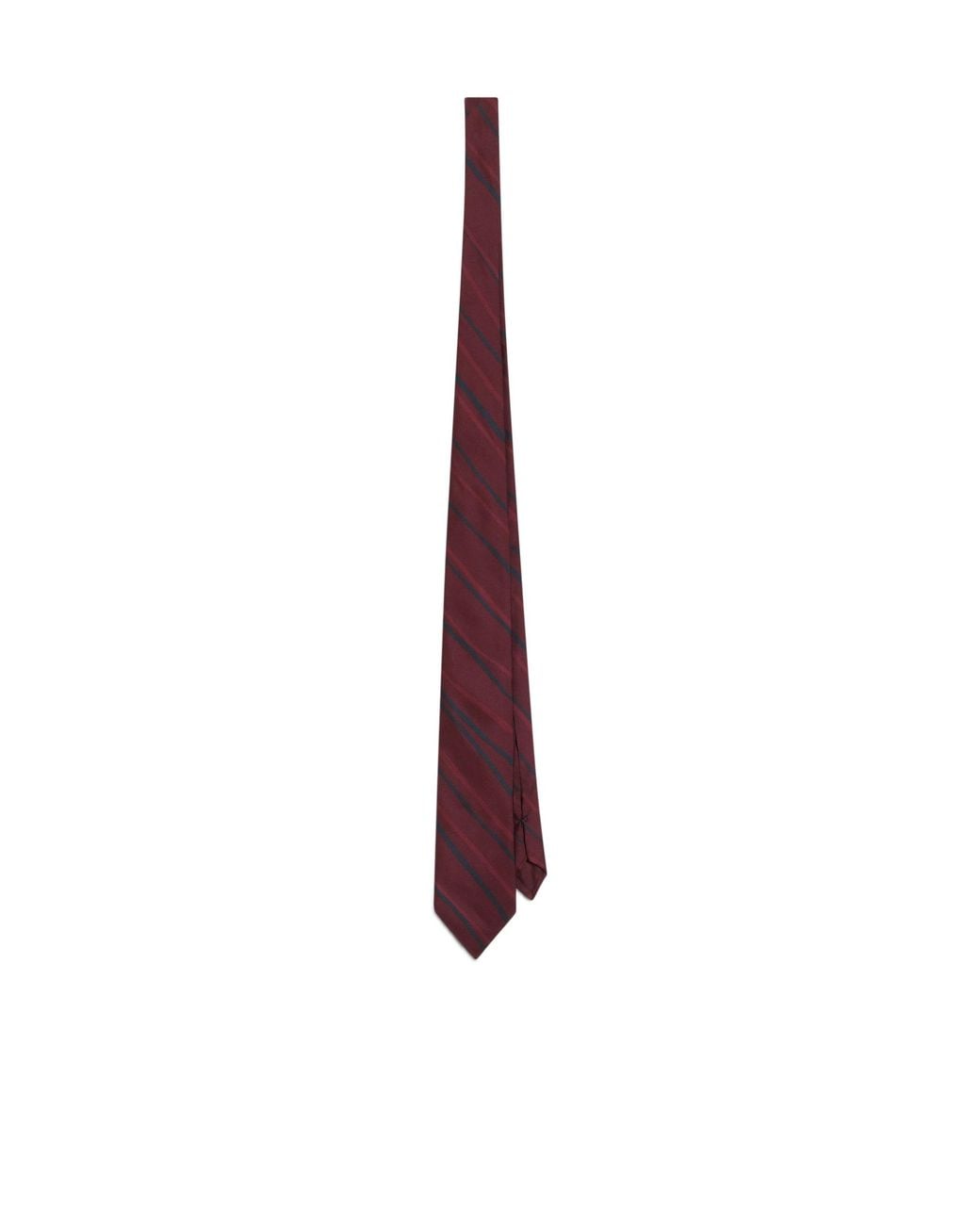 Dolce & Gabbana White Striped Tie for men
