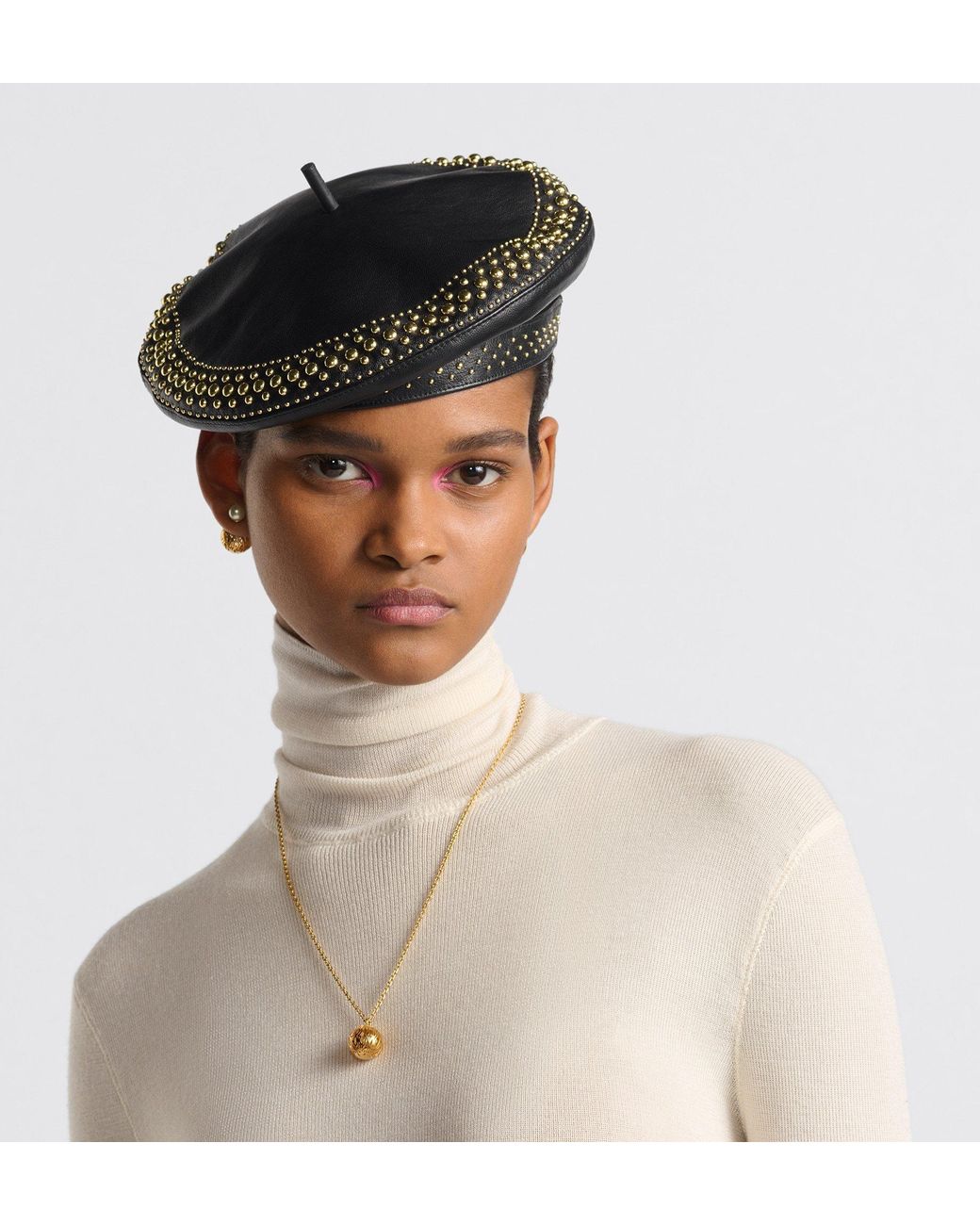 Dior Black Arty Beret