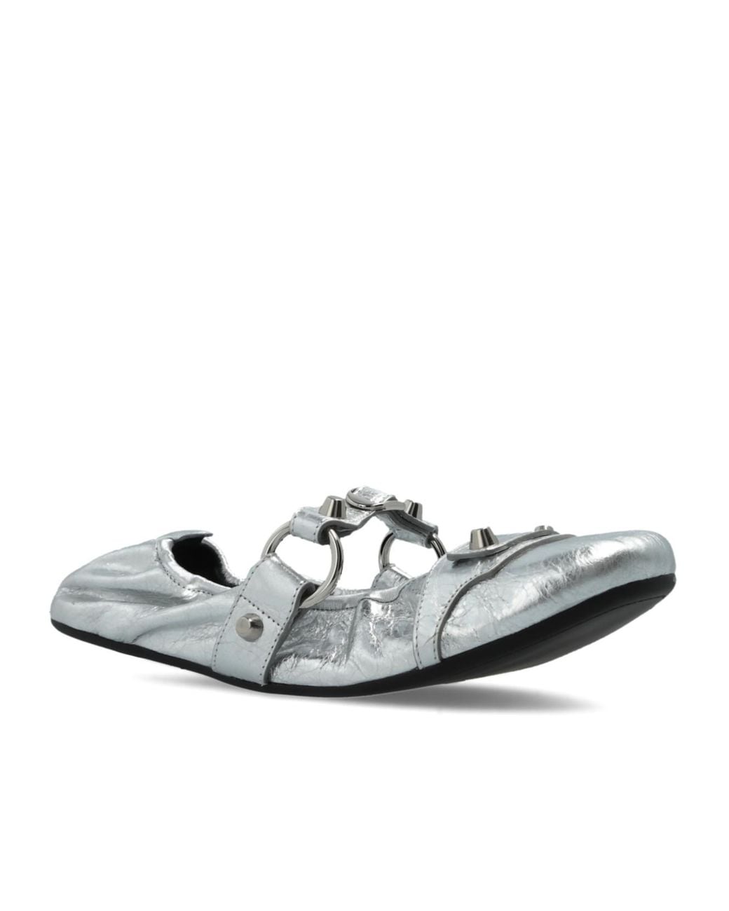 Balenciaga White City Ballet Flats