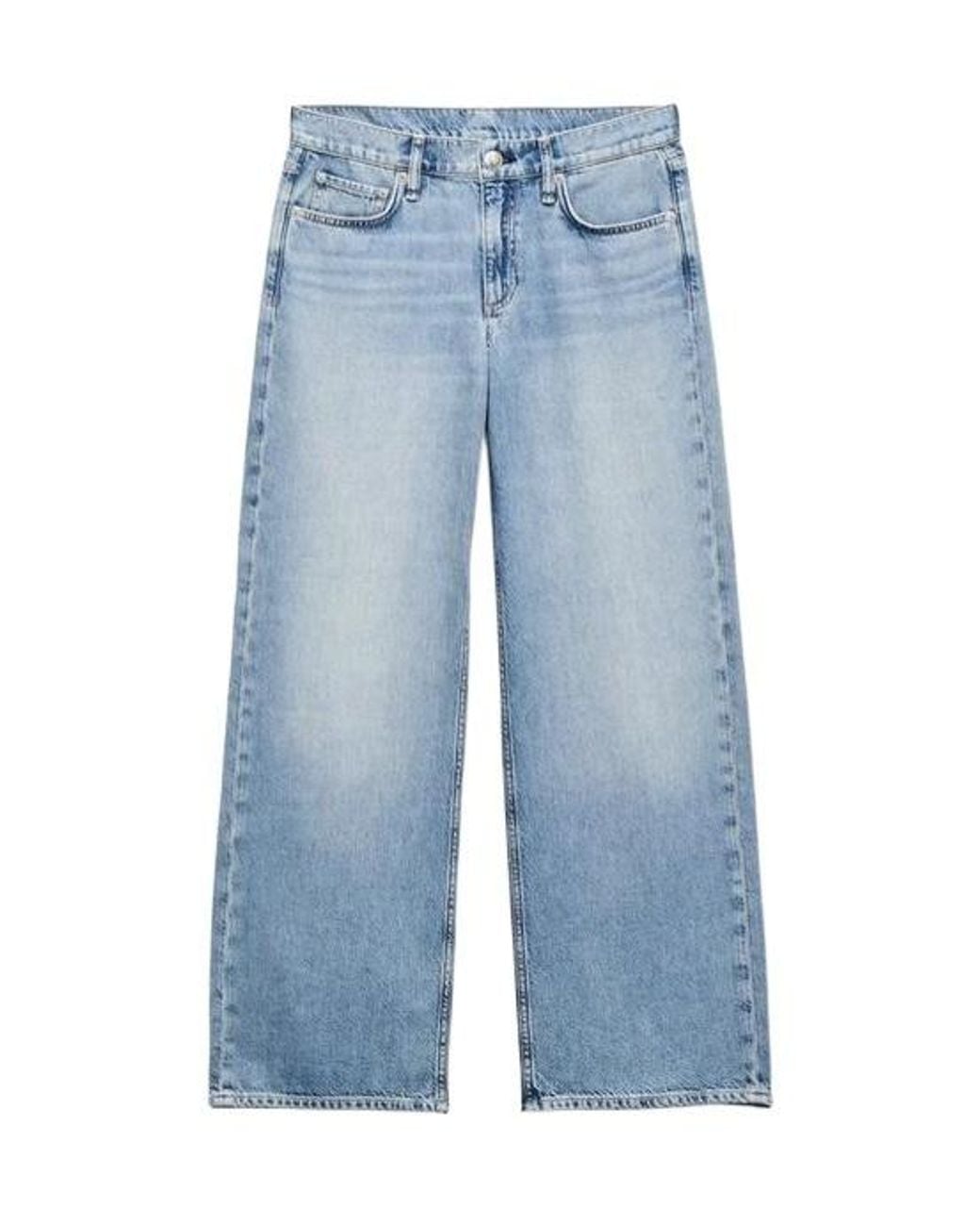 Rag & Bone Blue Belt Loop Jeans
