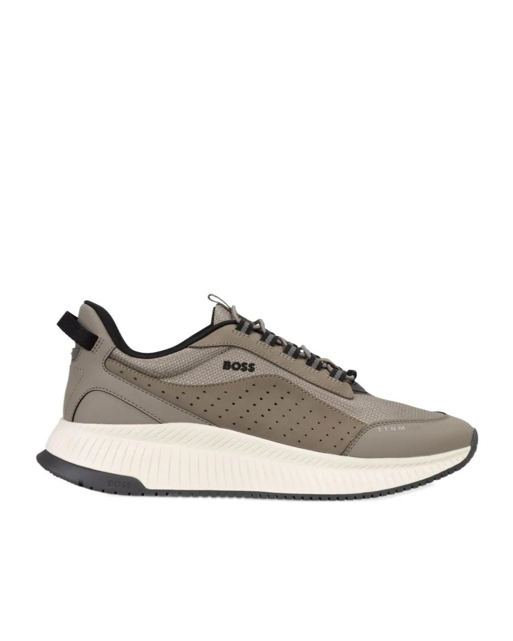 Boss Gray Boss Titanium Evo Running Shoes for men