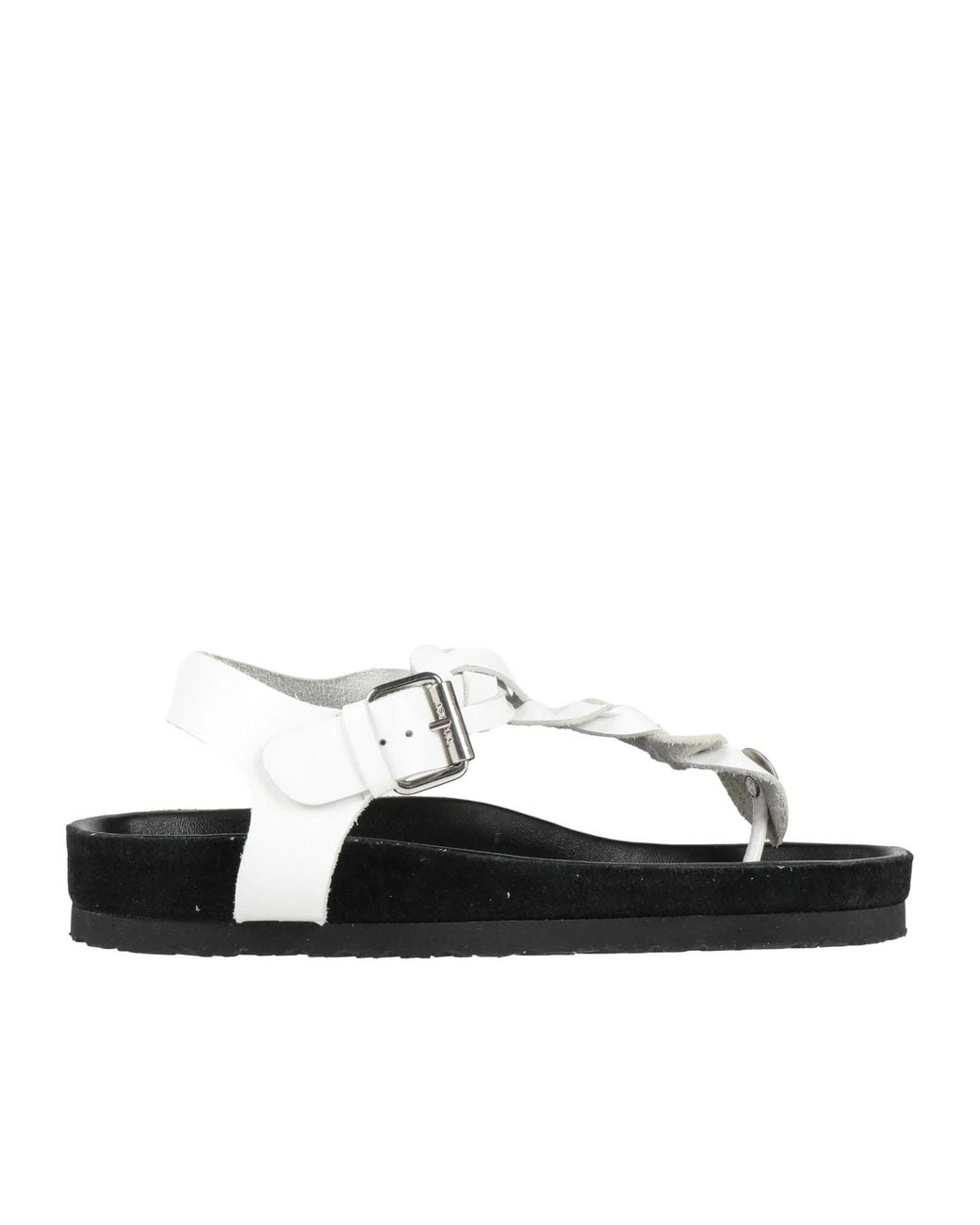 Isabel Marant Black Technical Thong Sandals