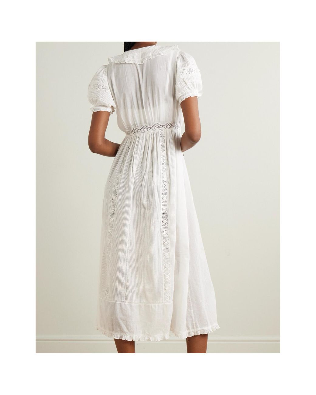 Doen White Short Sleeve Dress