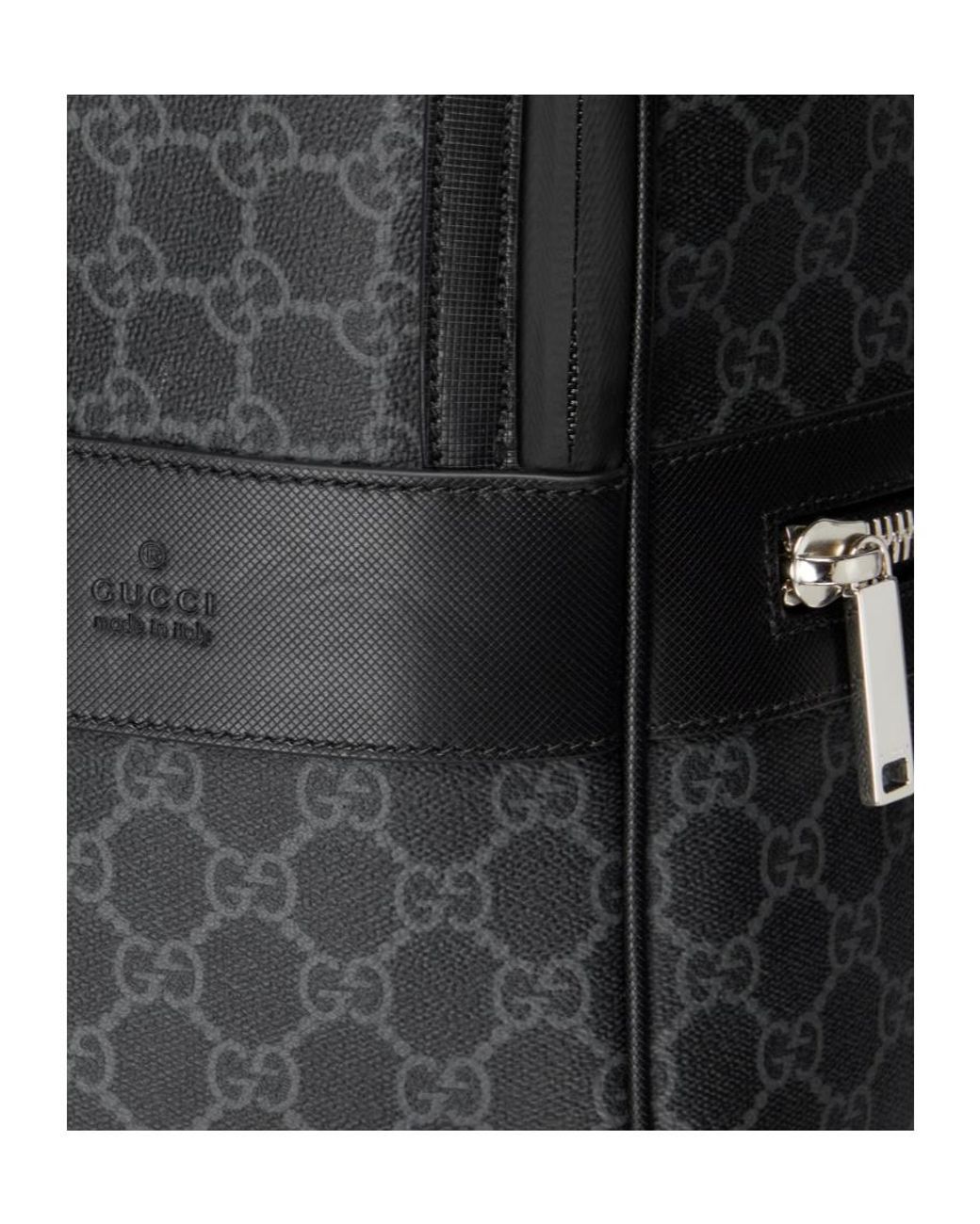 Gucci Black Porter Medium Backpack for men