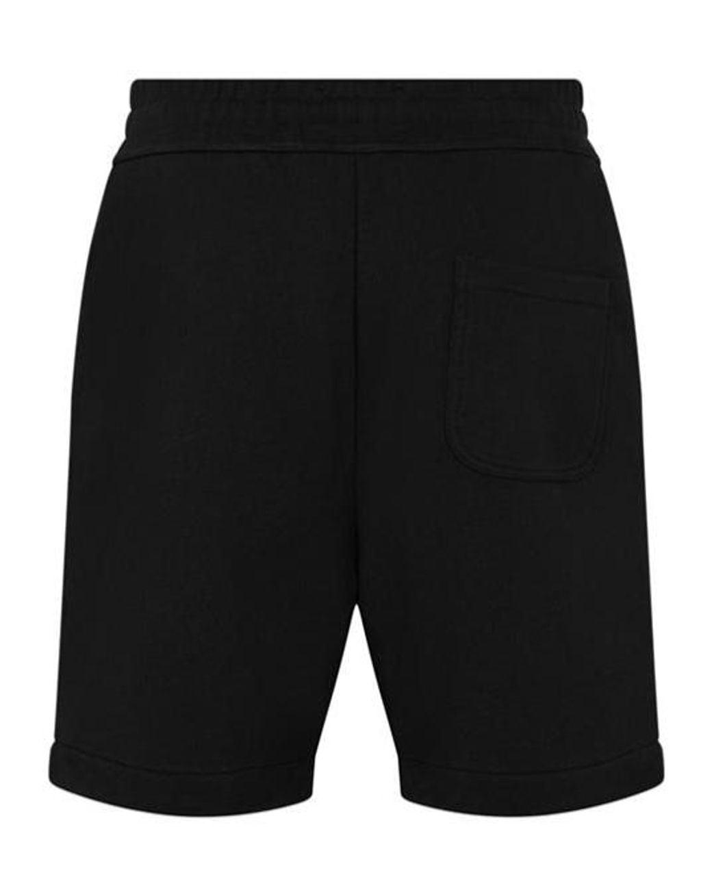 Vivienne Westwood Black Embroidered Orb Shorts for men