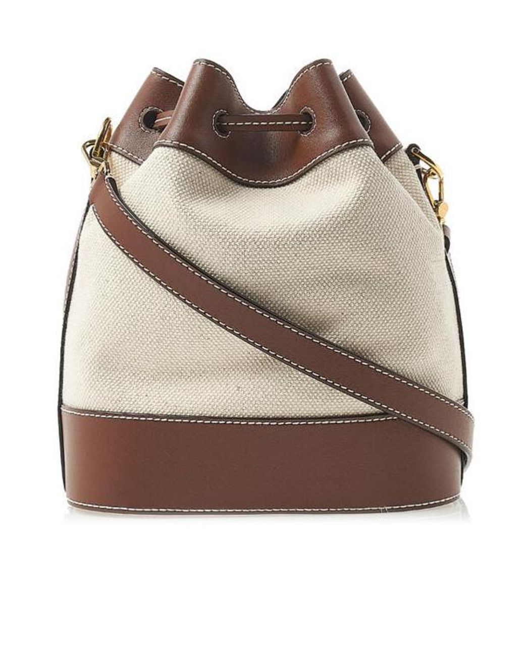 Bally Logo Shoulder Bag in Brown | Lyst UK
