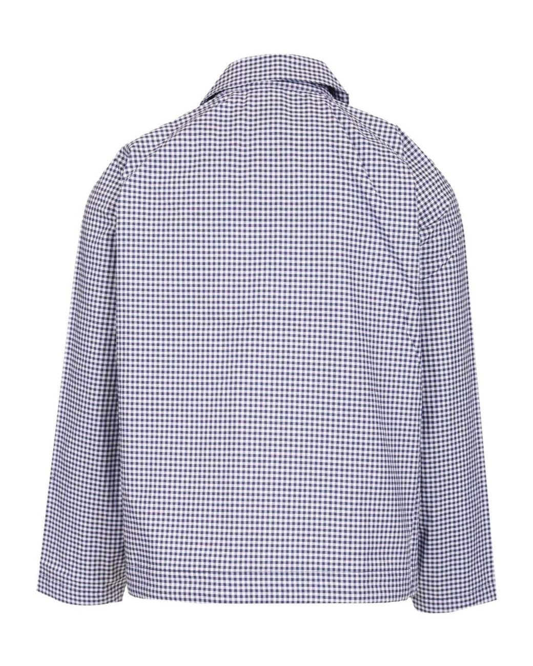 Barbour Purple Plaid Jacket for men