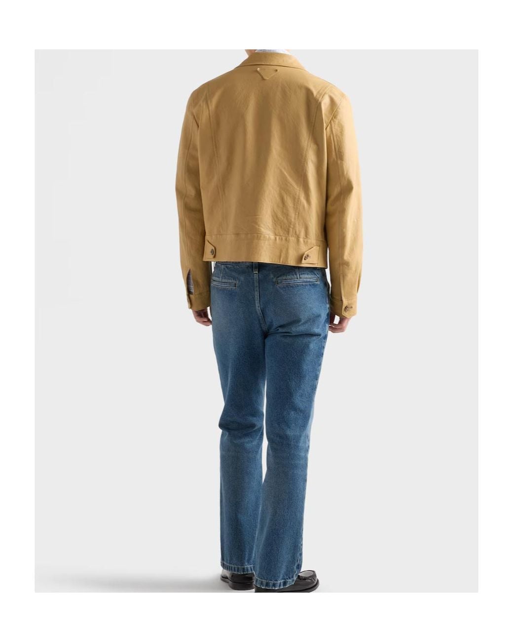 Prada Natural Nappa Leather Jacket for men