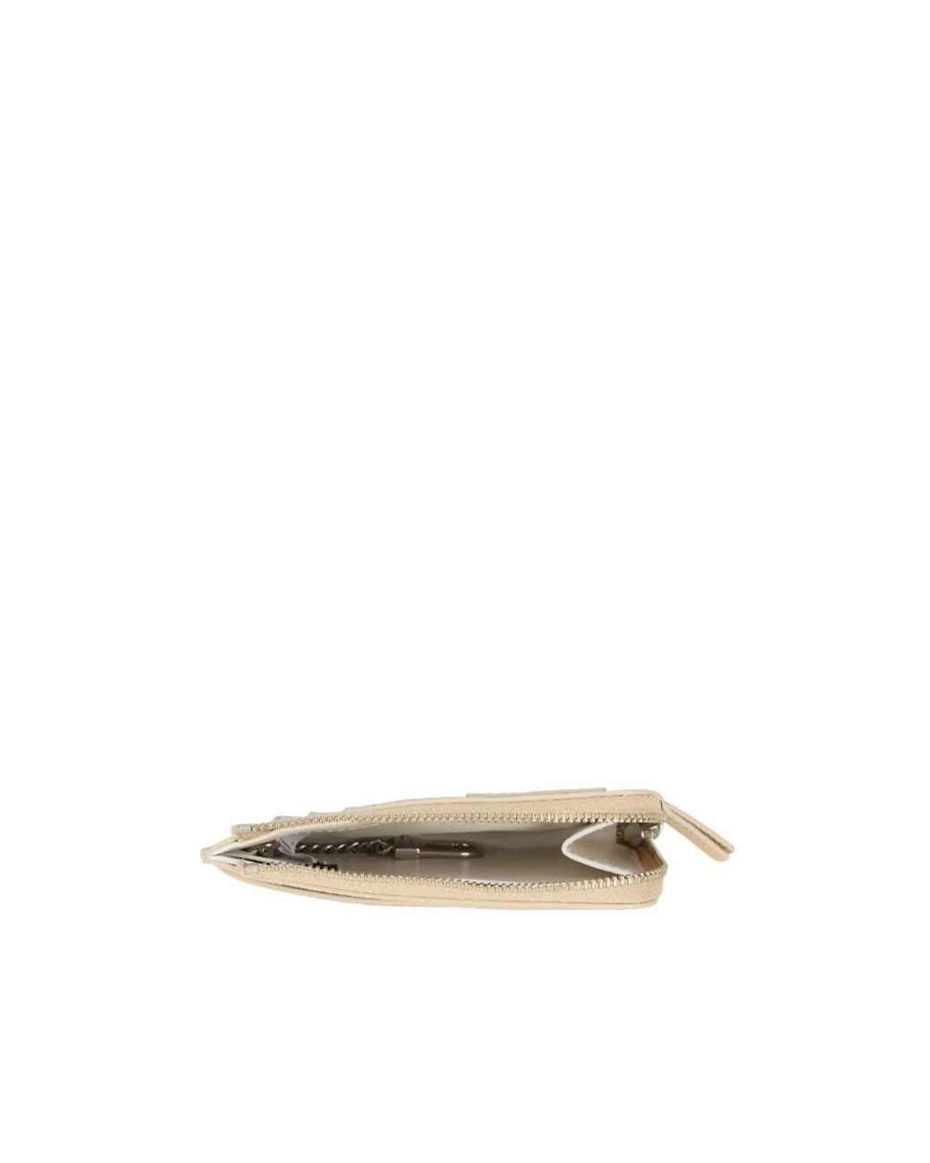 Marc Jacobs White Graphic Zip-Around Wallet