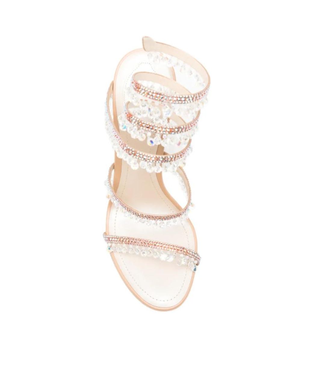 Rene Caovilla White René Caovilla Chandelier Sandals