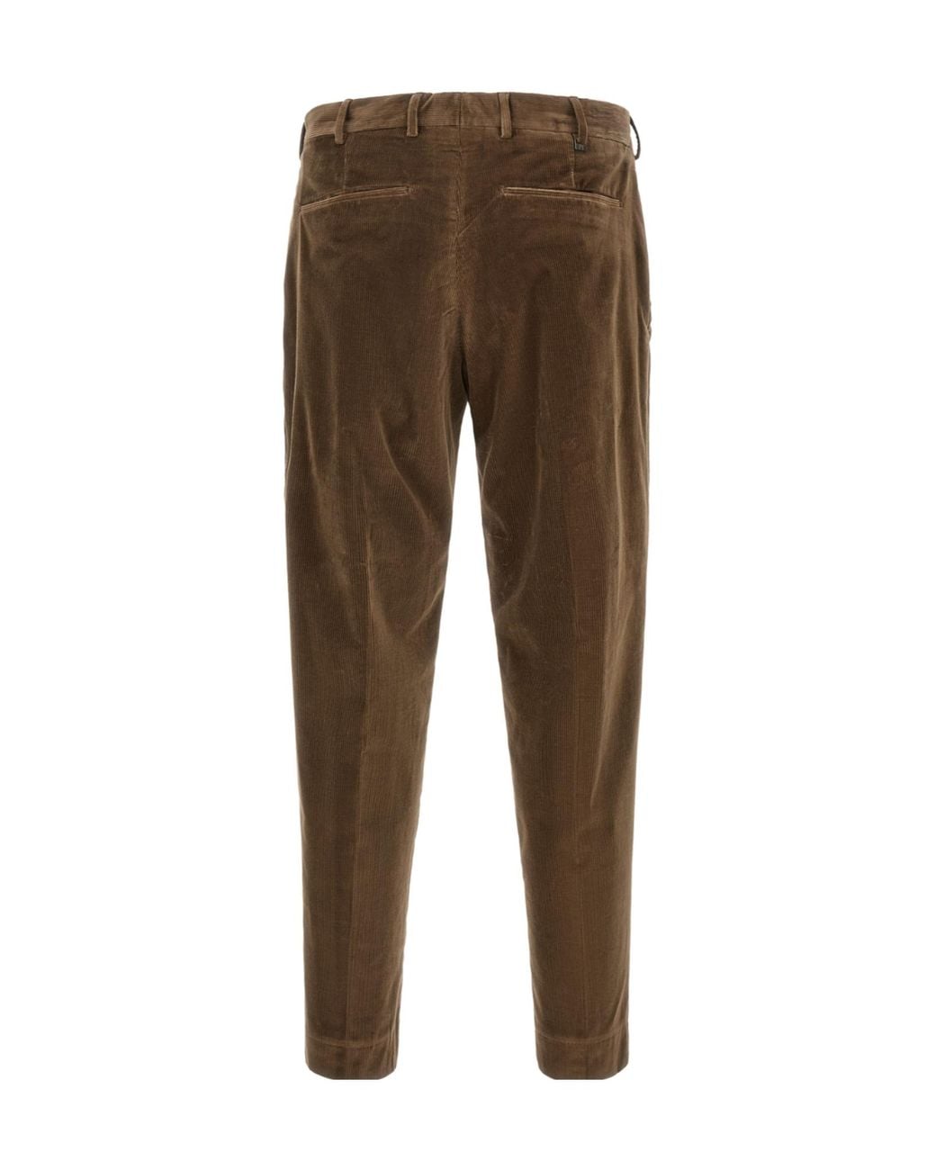 Pt Pantaloni Brown Slim-Fit Athletic Pants for men