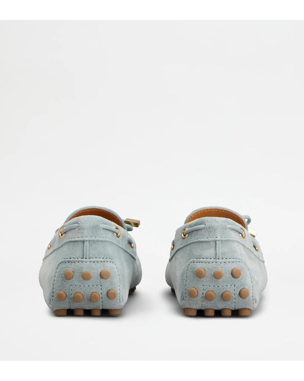 Tod's Gray Gommino Loafers