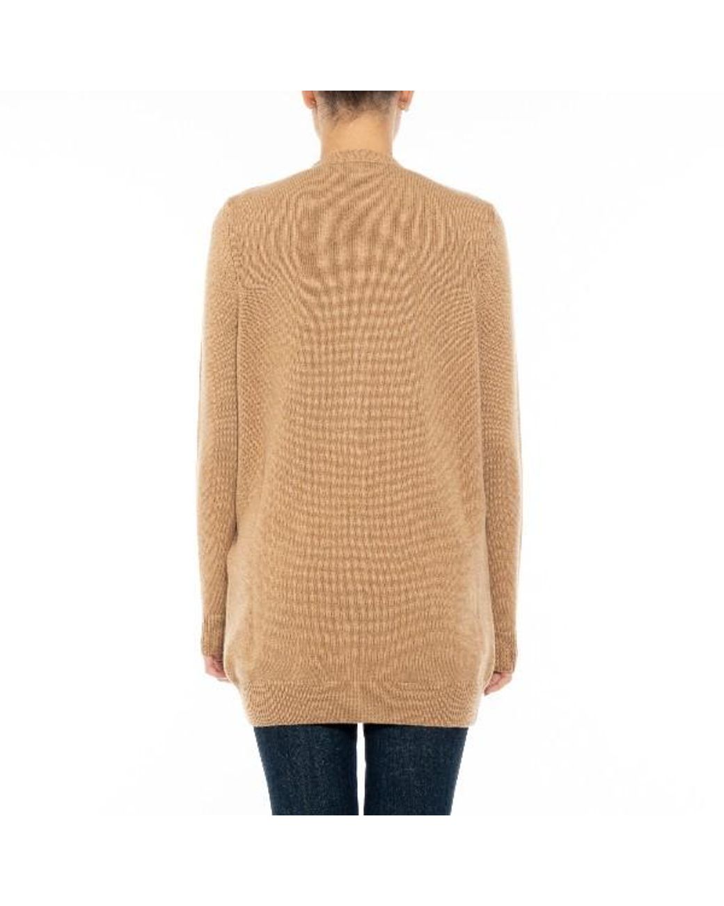 Céline Brown Signature Long Cardigan