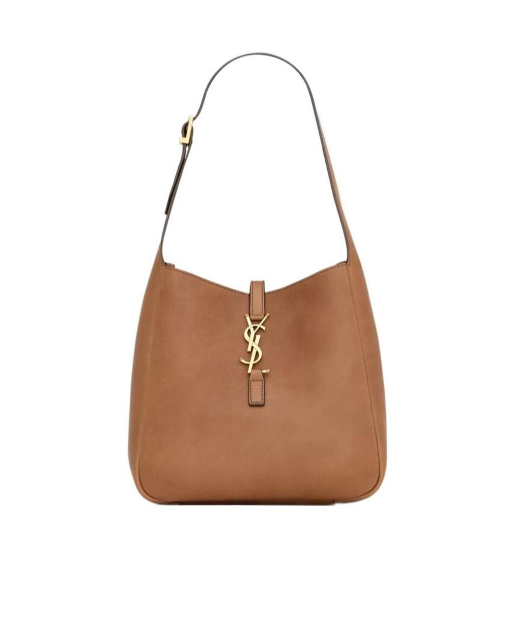 Saint Laurent Brown Le 5 À 7 Supple Small Shoulder Bag