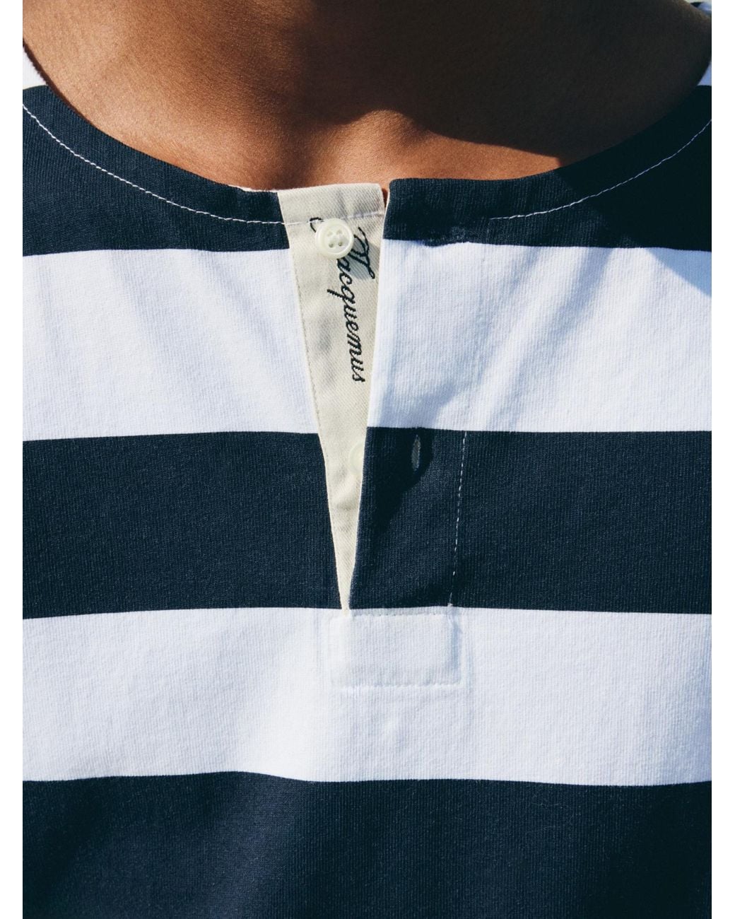 Jacquemus Blue The Marinière Long-Sleeve T-Shirt for men