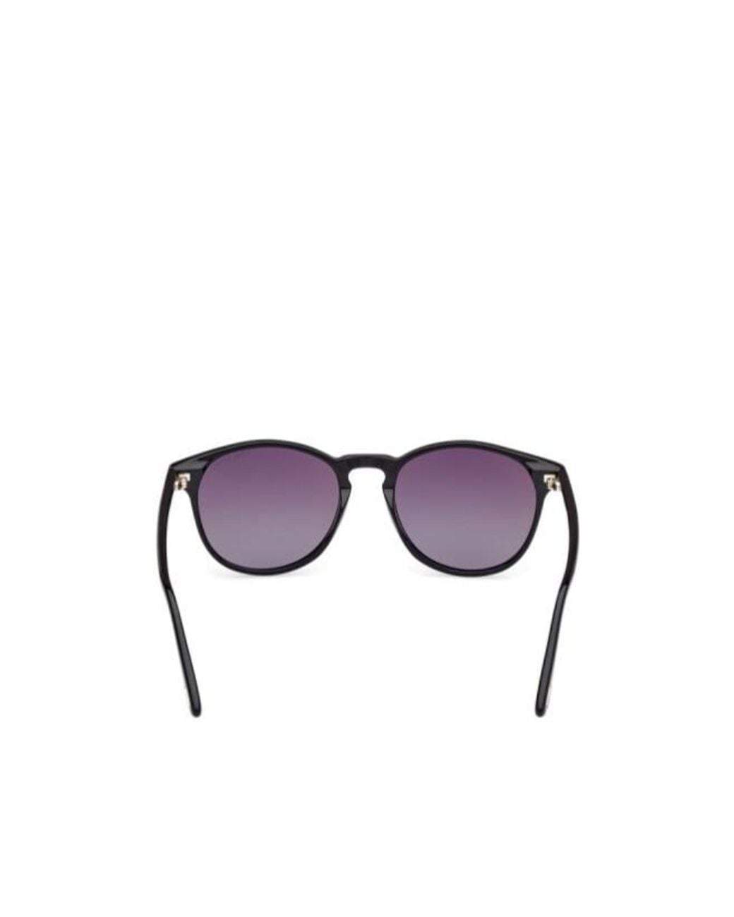 Tom Ford White Eyewear Lewis Round Frame Sunglasses for men